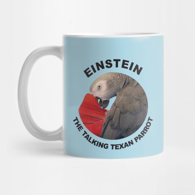 Logo of Einstein the Talking Texan Parrot by Einstein Parrot